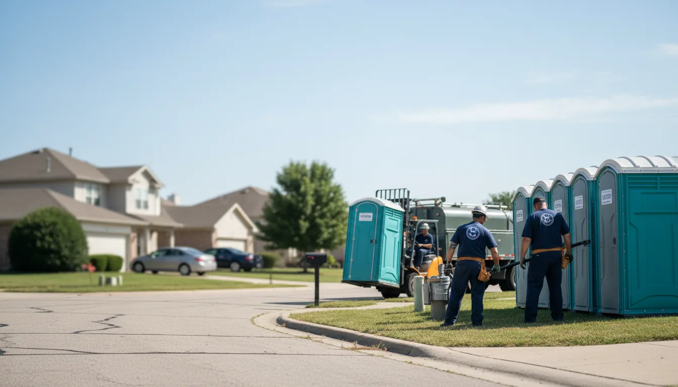 Porta Potty Rental in Wolflake, IN near me